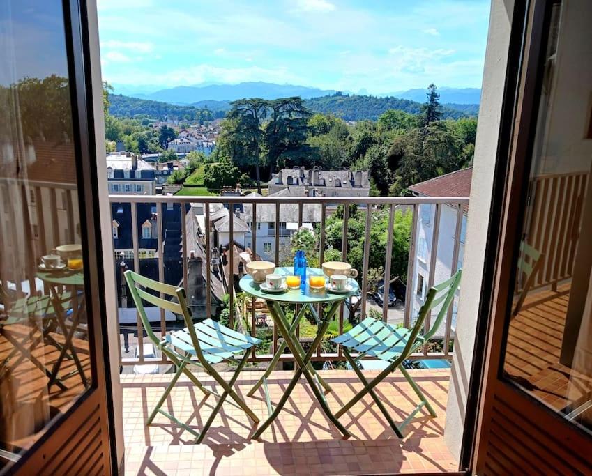 Pau Centre Vue Sur Les Pyrenees Pour 2 Nuits Au Minimum 아파트 외부 사진